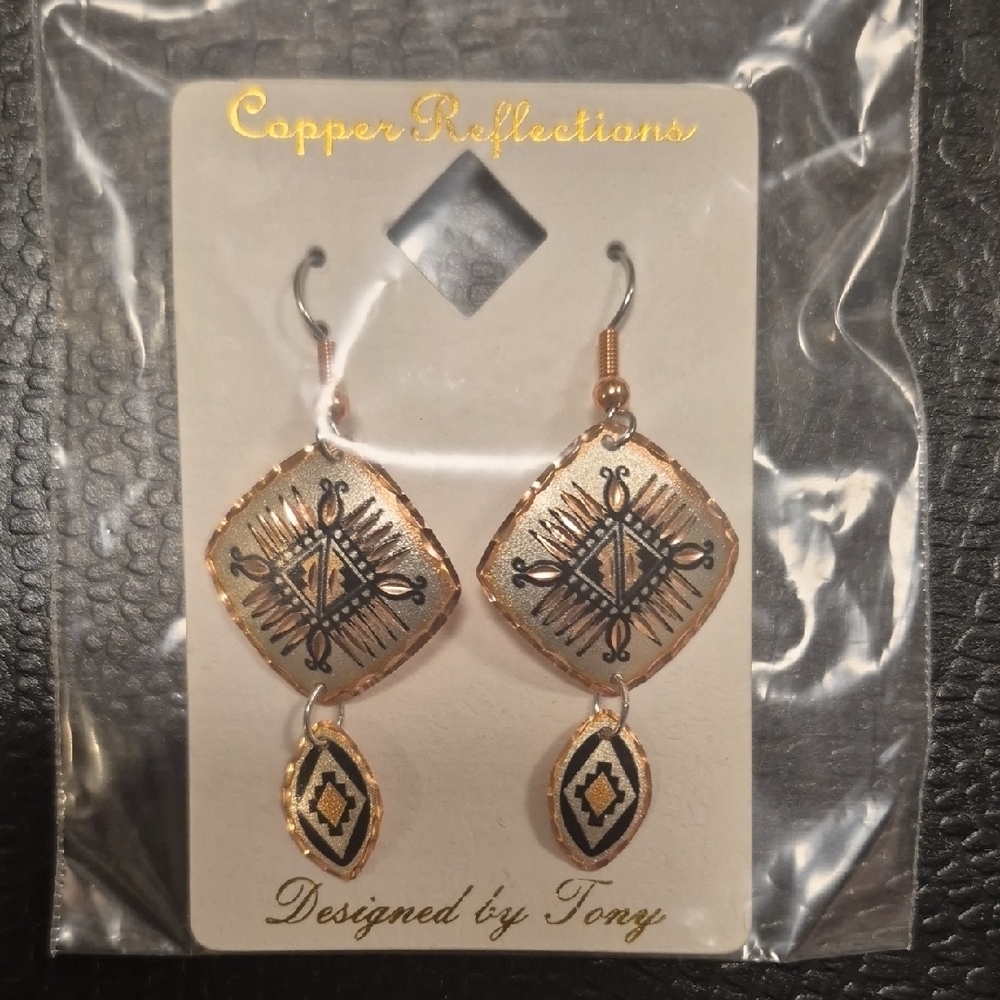 NWT Boho Western Aztec Earrings